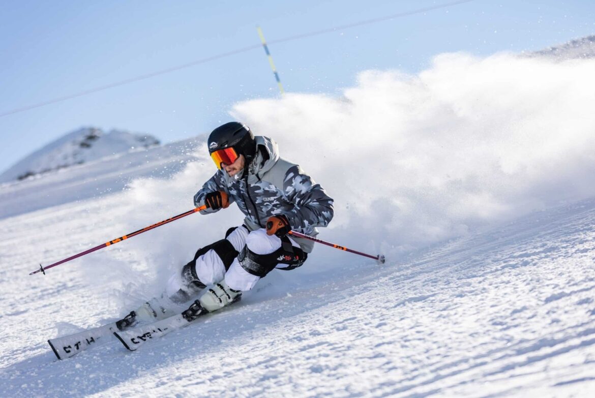 Ski-mojo je patentovaný exoskeleton pro lyžování